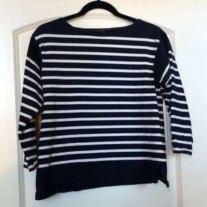 J. Crew stripped shirt